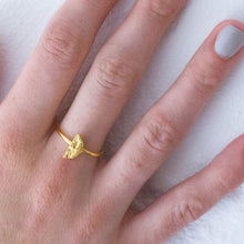 Load image into Gallery viewer, Half Moon Ring - Gold plated