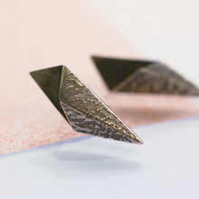 Load image into Gallery viewer, Petal Earrings - Silver