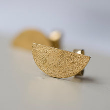Load image into Gallery viewer, Half Moon Studs
