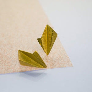 Leaf Earrings- Gold Plated