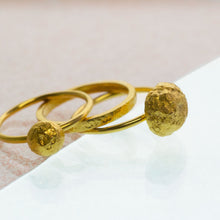 Load image into Gallery viewer, Stakis Ring - Gold plated