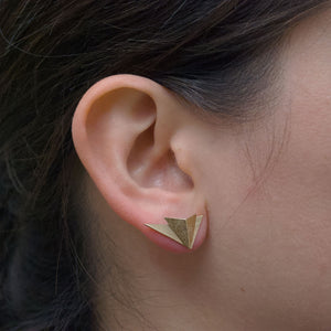 Wing Earrings (gold plated)