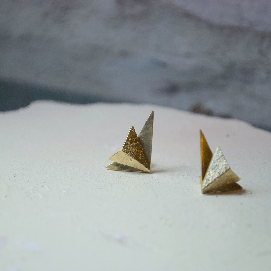 Wing Earrings (gold plated)